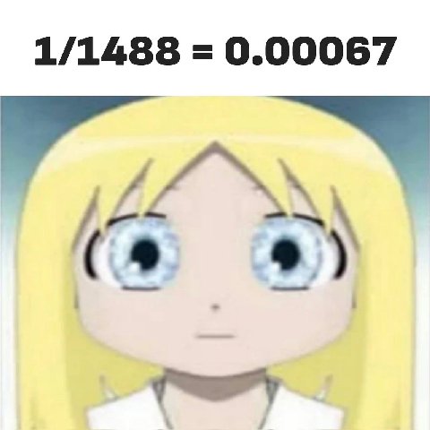 1/1488 0.00067