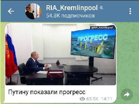 я подписчиков A 5% Путину показали прогресс 63.9К 1411