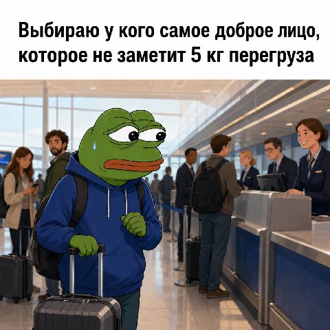 Выбираю у кого самое доброе лицо, которое не заметит 5 перегруза