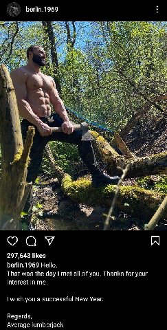>average lumberjack
This fella so wholesome it's unreal. Truly GigaChad