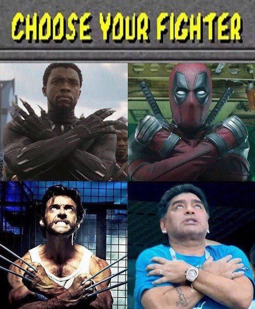 CHOOSE YOUR FIGHTER
