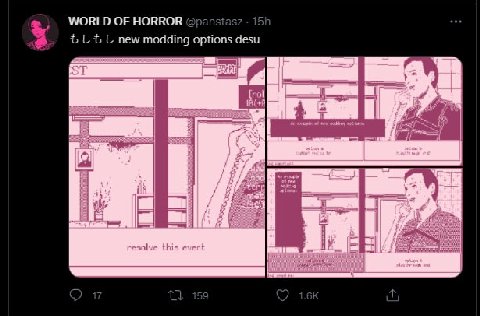 whoa, dev for World of Horror is alive 
maybe even will be updated