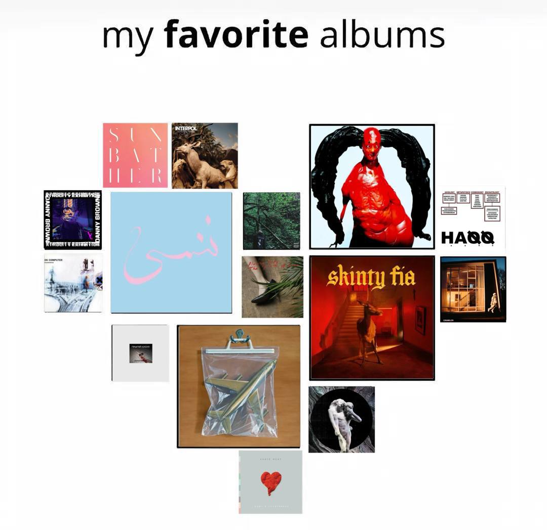 my favorite albums у. fia