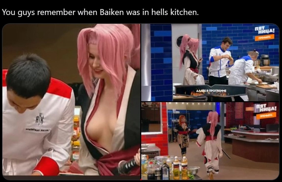 You guys remember when Baiken was in hells kitchen. В РАНЫ Я