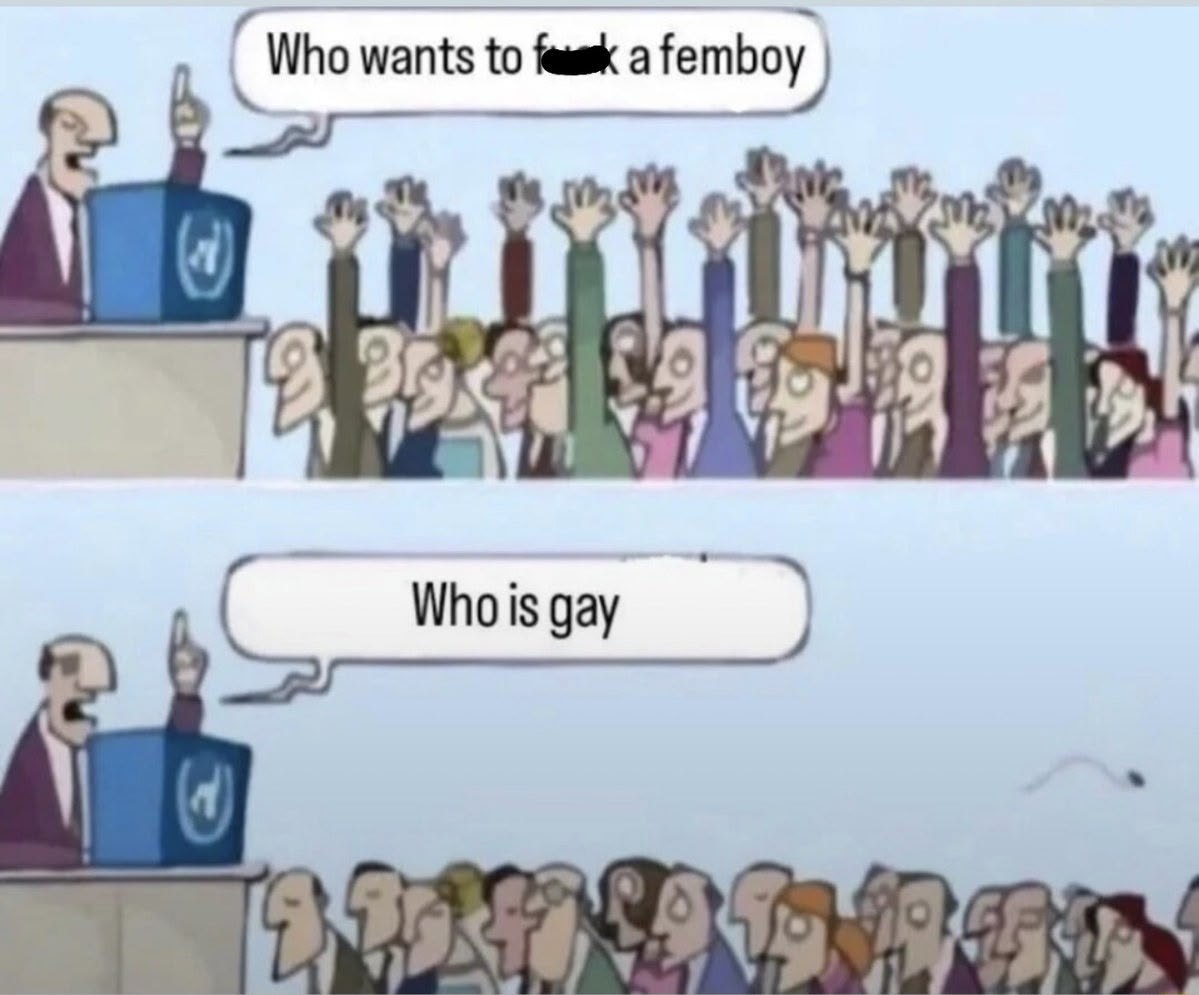 “Who wants to a femboy Whoisgay IN