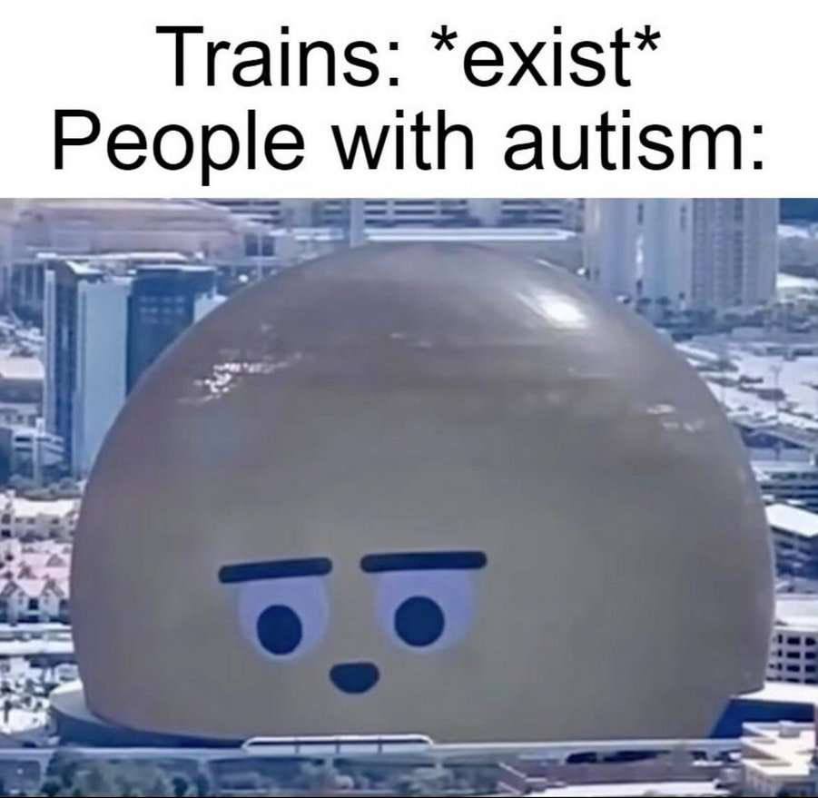Trains: People with autism: