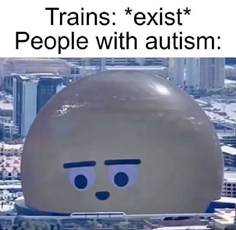 Trains: People with autism: