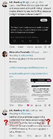 Rowling @jk_rowling just... how? How did you type this out and press send without thinking ‘I should maybe check my source for this, because it might’ve been a fever dream’? The Nazis burnt books on t