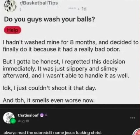 r/BasketballTips you guys wash your balls? hadn't washed mine for 8 months, and decided to finally it because it had a really bad odor. But gotta be honest, regretted this decision immediately. It was