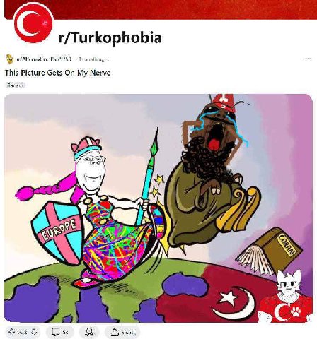 С: r/Turkophobia 3 This Picture Gets On My Nerve Racism 5 ON a] 4} 228 53 Share