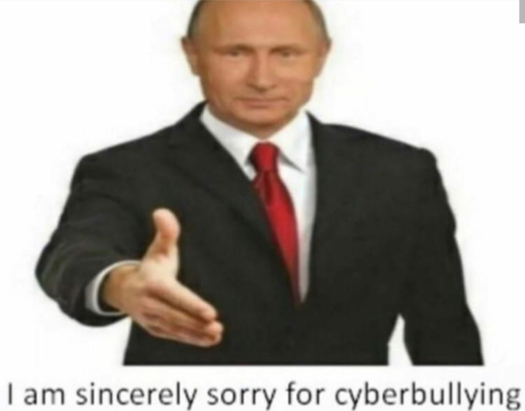 sincerely sorry for cyberbullying