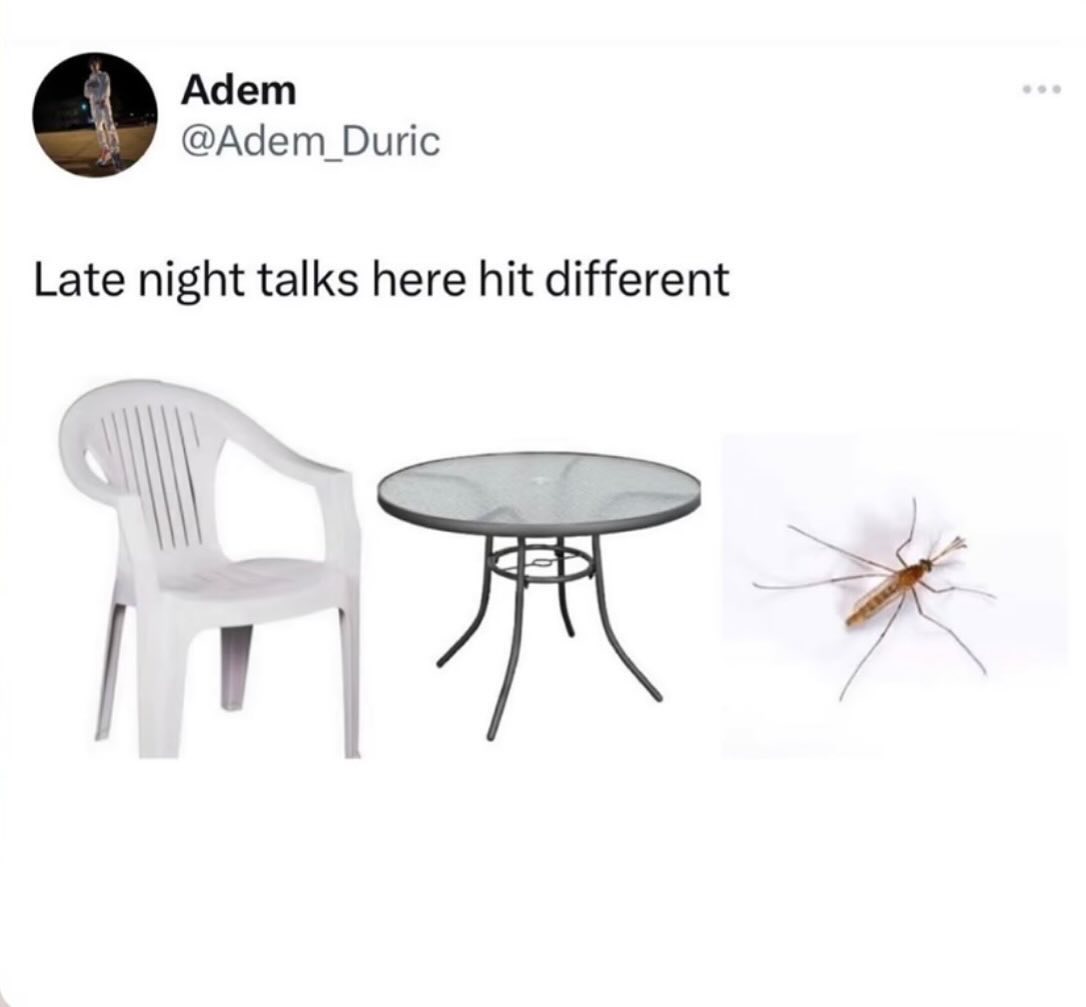 Адет @Adem_Duric Late night talks here hit different