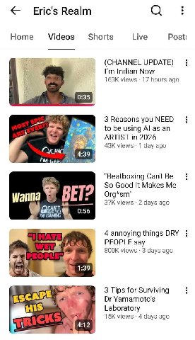 Realm Home Videos Shorts Live Post: (CHANNEL UPDATE) Indian Now views 17 hours ago 3 Reasons you NEED to be using as an ARTIST in 2026 views 1 day ago he Beatboxing Can't Be So Good It Makes Me Wanna 