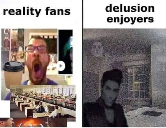 delusion reality fans