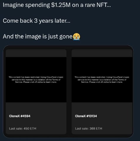 Imagine spending а rare МЕТ... Come back 3 years later... And the image is just This content has been restricted. Using Cloudflare’s basic This content has been restricted, Using Cloudflare’s basic se