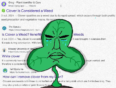 о Greg Identifier Care hitos://greg.app Weeds $8 Clover Is Considered а Weed 9 oct. 2024 Clover qualifies as a weed due to its rapid spread, which occurs through both prolific seed production and vege