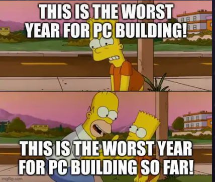 THIS IS THE WORST YEAR FOR BUILDING! THIS IS THE WORST YEAR FOR BUILDING SO FAR!