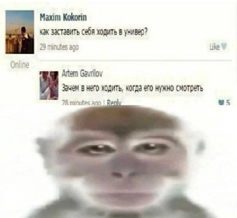 Maxim Kokorin как заставить себя ходить в универ? 29 minutes ago Like Online Artem Gavrilov A Зачем в него ходить, когда его нужно смотреть 28 minutes ano