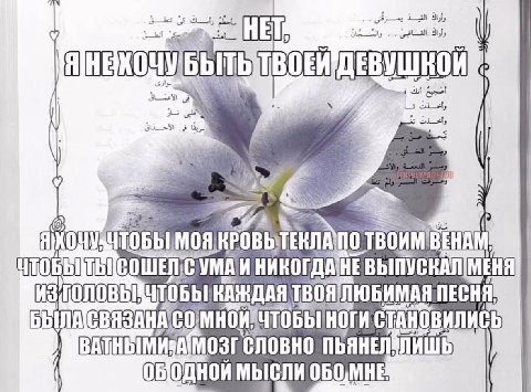 много прошу что ли?