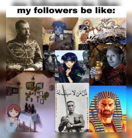my followers like: at an 3: