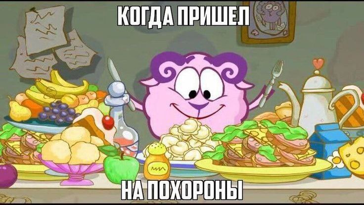 КОГДА ПРИШЕЛ ПОХОРОНЫ