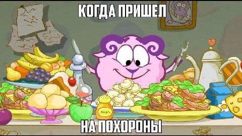 КОГДА ПРИШЕЛ ПОХОРОНЫ