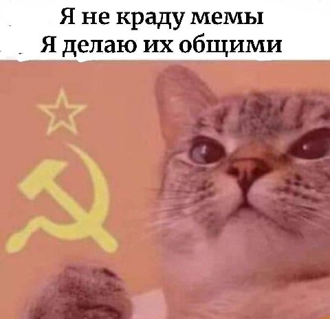 Я не краду мемы Я делаю общими