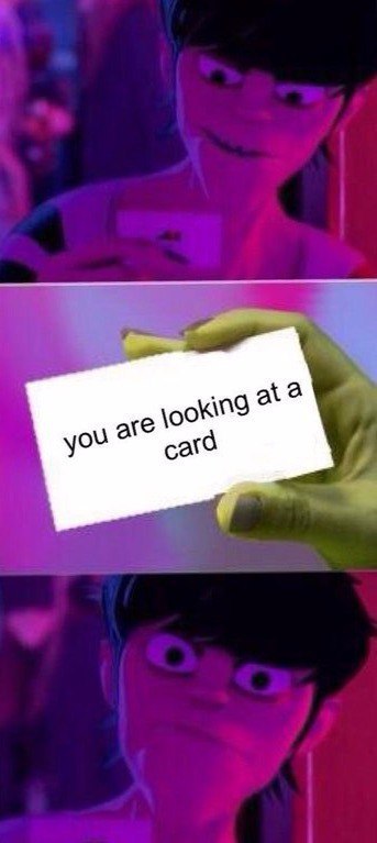 you