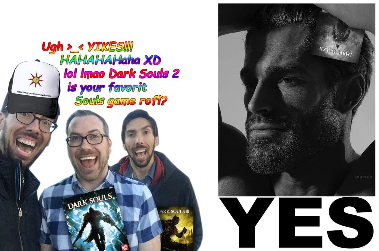 Ugh И МАНАНАНайа lol [тао Dark Souls 2 is your favorit Souls game 4 ARK SOULS