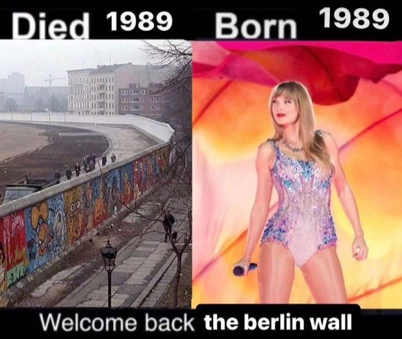 1989 Вогп 1989 4 Welcome back the berlin wall