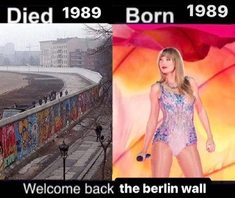 1989 Вогп 1989 4 Welcome back the berlin wall