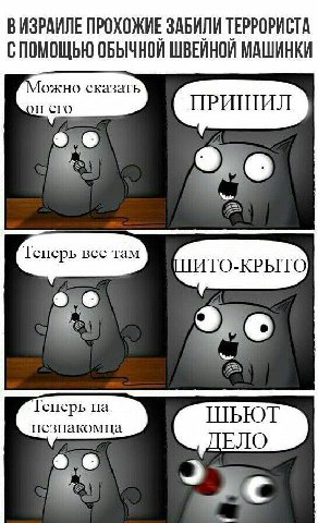 ВИЗРАИЛЕ ПРОХОЖИЕ ЗАБИЛИ ТЕРРОРИСТА СПОМОЩЬЮ ОБЫЧНОЙ ШВЕЙНОИ МАШИНКИ Можно сказать 9 Теперь все там незнакомца 4