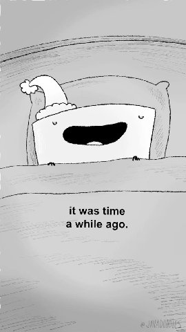 it was time a while ago.