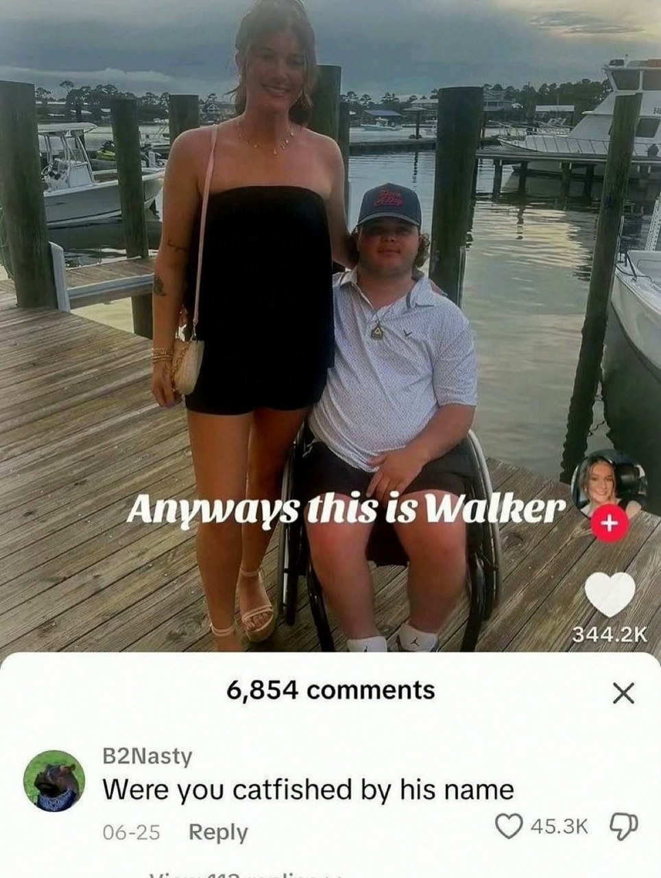 Anyways this is 344.2 К 6,854 comments B2Nasty Were you catfished his name 06-25 Reply