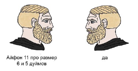 Айфон 11 про размер да дуймов