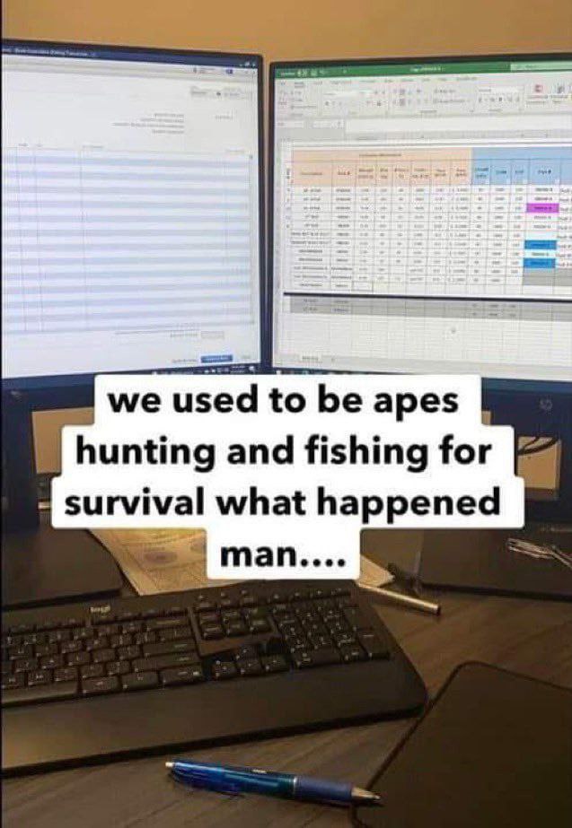 we used to be apes 1 hunting and fishing survival what тап....