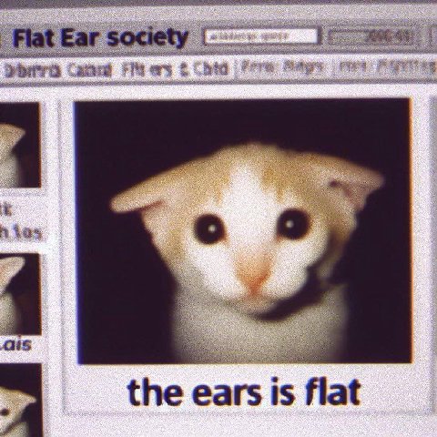 AS a as Be the ears is flat
