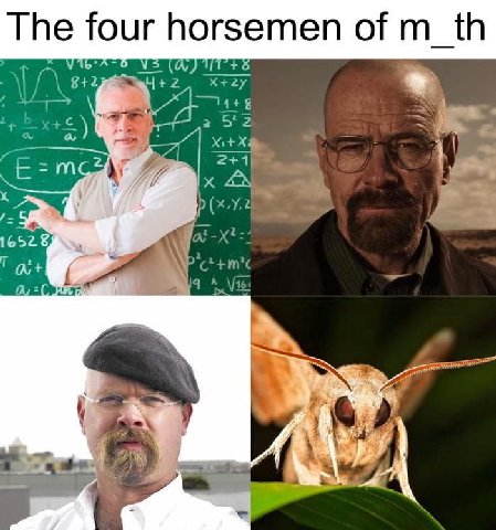 Тре four horsemen of m_th 4 а 5.2 Xit 2+1} 16528 а