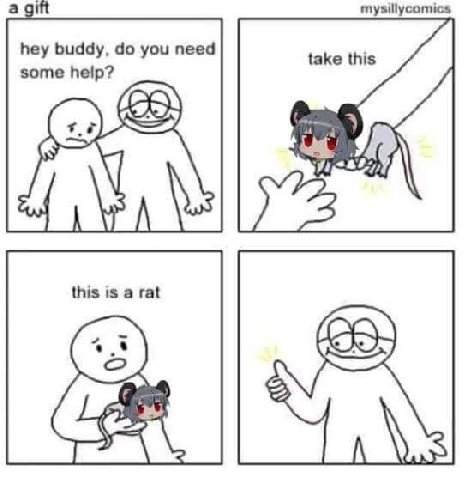 a gift mysillycomics hey buddy, you need some help? к