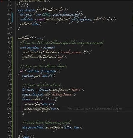 42 43 new 45 dala 46 data); 48 49 74 We it each currently 57 5 ‘ing over the collection 26 Wass 5 58 Crate the 60 ation! Я 7): 62 63 64 Dis Clive}, A 6 67 button before Cou tat: 68 Node ation,