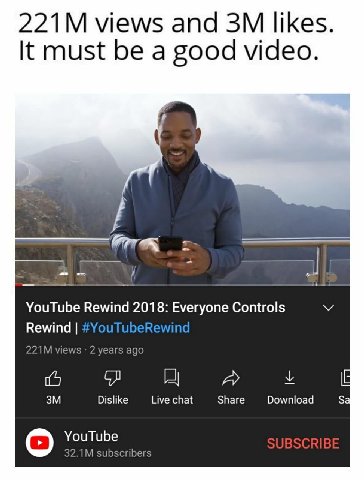 Still can't believe they removed the fucking dislikes
