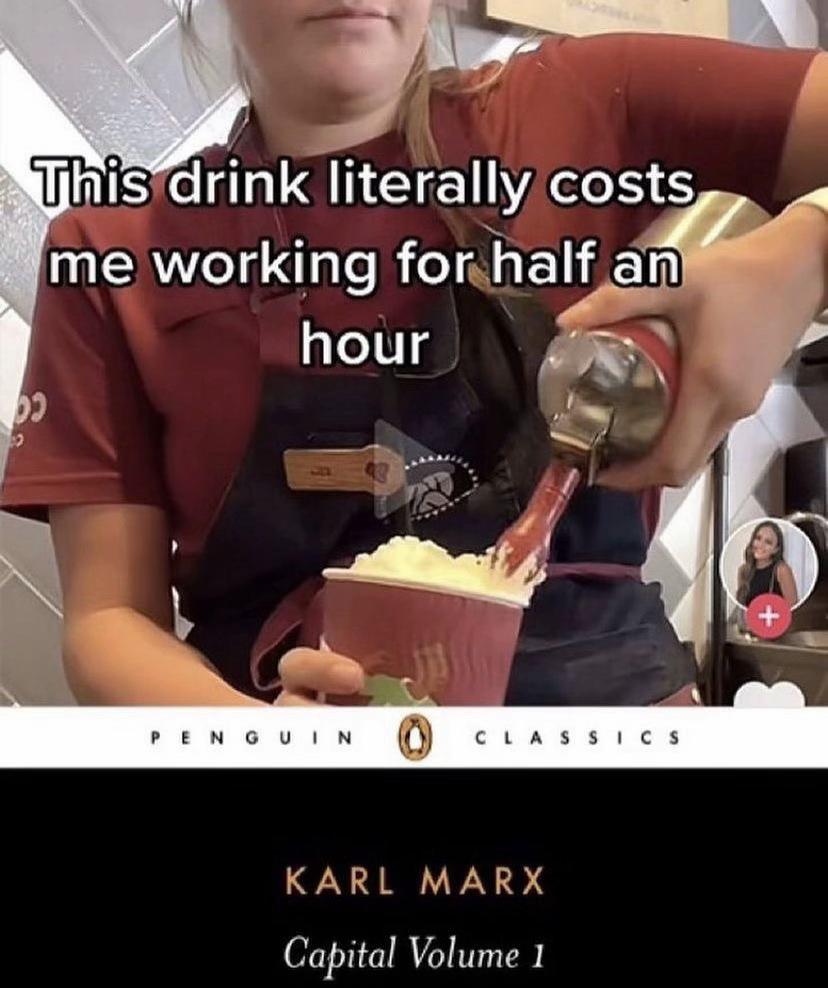 ints drink literally costs me working hour 0 KARL MARX Capital Volume 1
