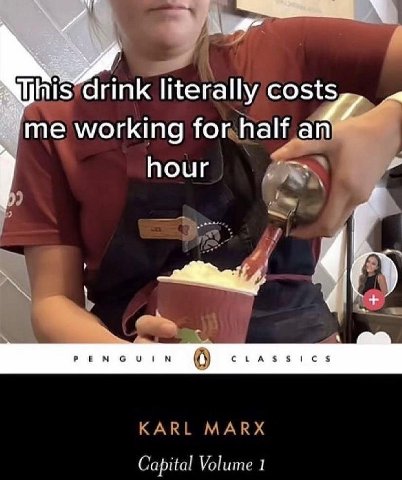 ints drink literally costs me working hour 0 KARL MARX Capital Volume 1