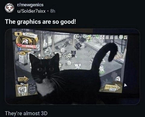r/mewgenics u/Soldier7sixx The graphics are so good! 3 They're almost