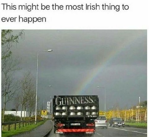 This might be the most Irish thing to ever happen