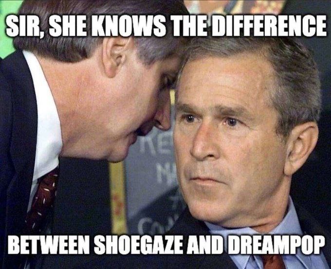 ‘SIR, SHE KNOWS THE DIFFERENCE BETWEEN SHOEGAZE AND DREAMPOP