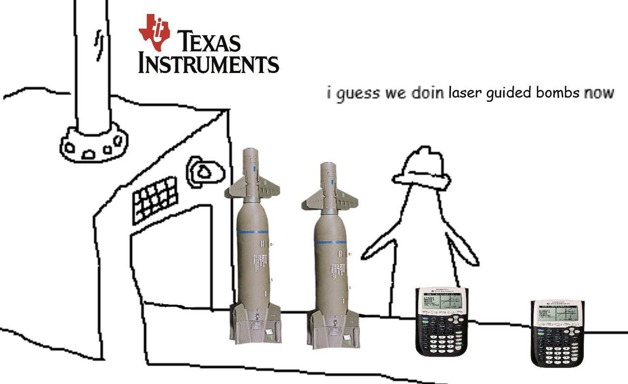 Сдох с нового мема
 https://knowyourmeme.com/memes/a-circle-in-the-triangle-factory-i-guess-we-doin-circles-now