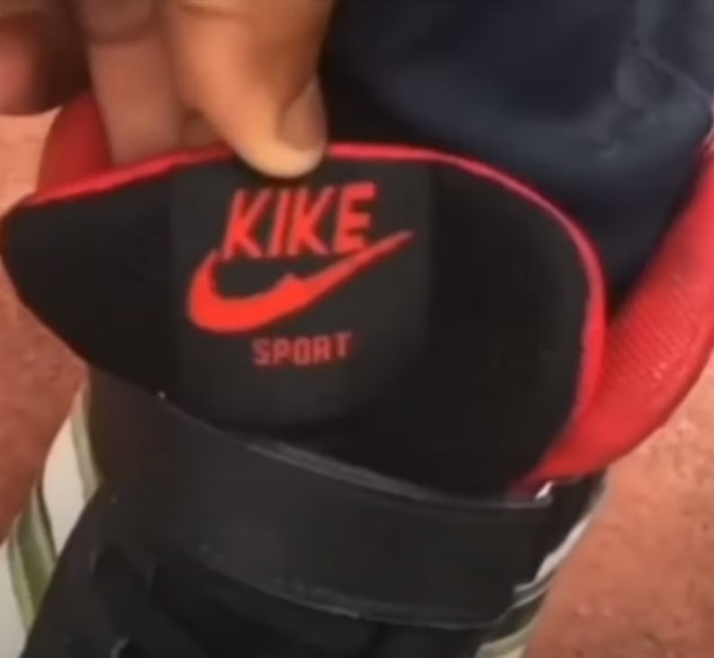 he got them fake jordans the right way