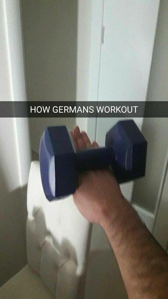 HOW GERMANS WORKOUT