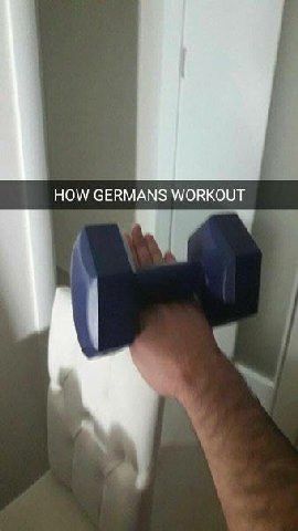 HOW GERMANS WORKOUT